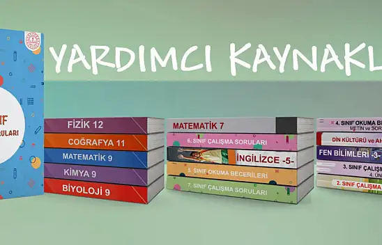 MEB yardımcı kitap dağıtmaya devam ediyor