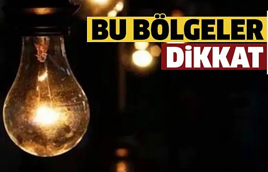 MEDAŞ uyardı! Konya'nın birçok mahallesinde elektrik olmayacak