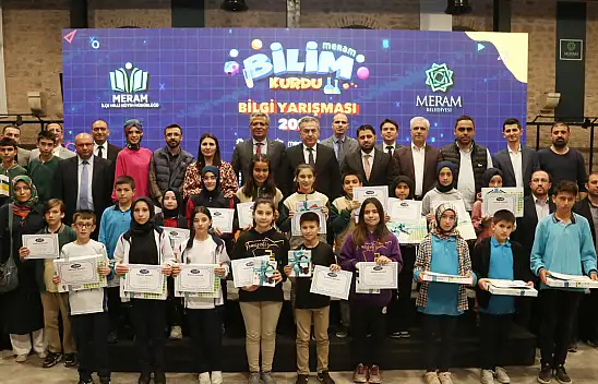 Meram'ın bilim kurtları final heyecanı yaşadı 