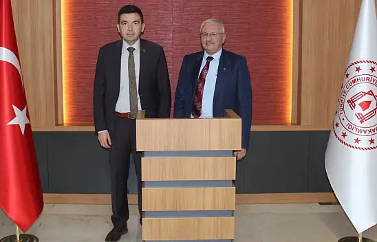 Mıhçı ve yönetiminden Karatay Kaymakamı Cengiz'e ziyaret