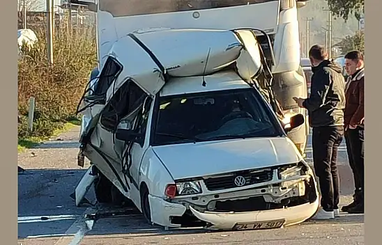 Milas'da trafik kazası: 1 yaralı