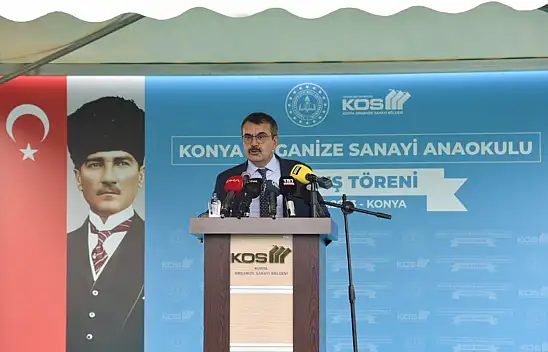 Milli Eğitim Bakanı Yusuf  Tekin ilimizde okul ve spor tesisi açılış programlarına katıldı