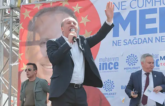 Muharrem İnce: 'FETÖ ve PKK'yı destekleyen partiye oy vermeye vicdanınız el veriyor mu'