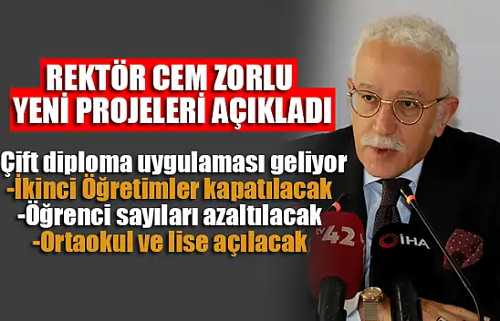 NEÜ'de İkinci öğretimler kapatılacak