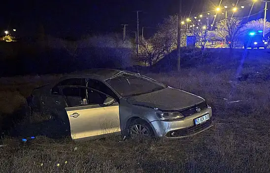 Nevşehir'de tarlaya devrilen otomobil kazası: 1 ölü, 1 yaralı