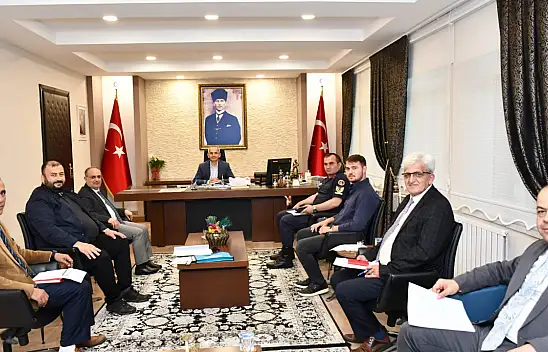 O ilçede sınav koordinasyon toplantısı düzenlendi