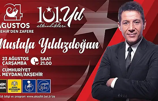 O sanatçı Akşehirlilerle buluşacak