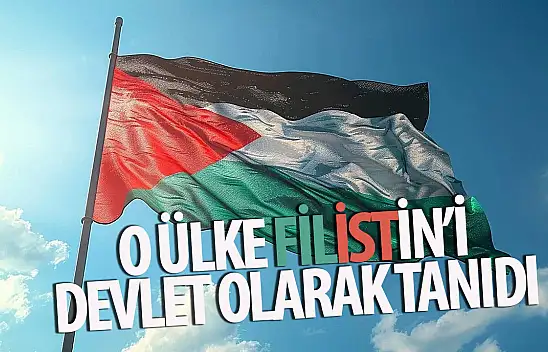 O ülke Filistin'i devlet olarak tanıdı!