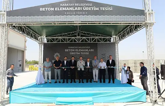 O üretim tesisi kendi öz kaynaklarıyla açıldı