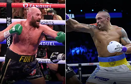 Oleksandr Usyk'den  Tyson Fury'ye gönderme