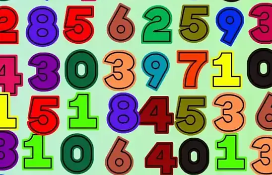 Optik yanılsama testi… 10 saniye bakanın sinirleri geriliyor! Siz 374'ü gördünüz mü?