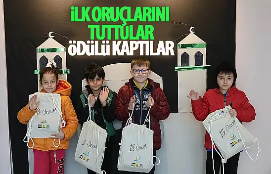 Oruçlarını tuttular hediyelerini aldılar