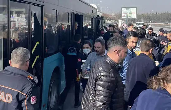 Otobüsler çarpıştı: 16 yaralı