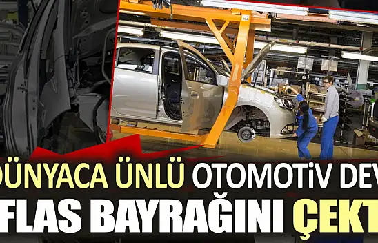 Otomobil devi iflas etti! Binlerce çalışan kapının önüne konacak