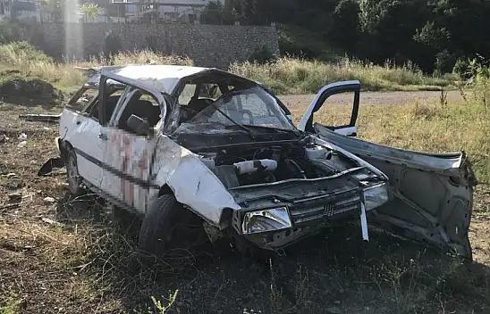  Otomobile 8 kişi binip dehşeti yaşadılar