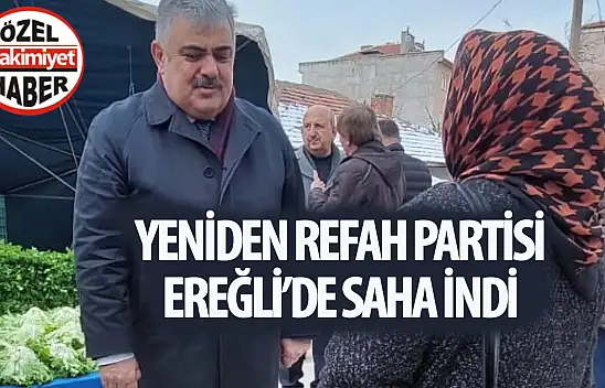 Özgüven sahaya indi
