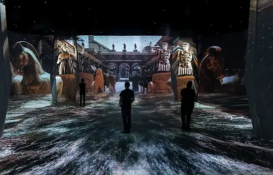 Panasonic, yüksek çözünürlüklü projeksiyonlarıyla tarihi mirasları bugün yeniden yaşatıyor