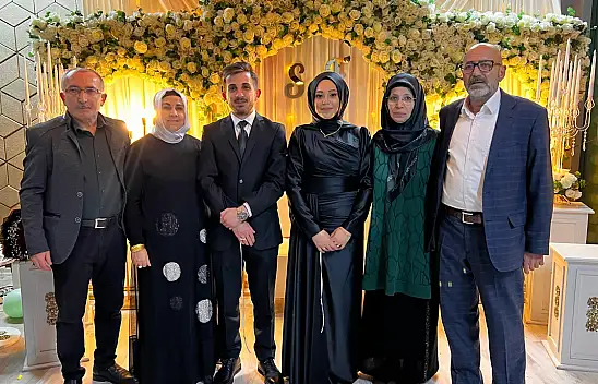 Pekeroğlu çiftinin oğulları evliliğe ilk adımı attı