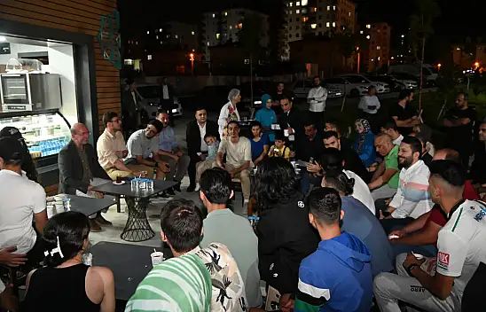 Pekyatırmacı mahalle sakinleriyle buluştu! Dertlerini dinledi! İstişarelerde bulundu!