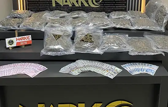 Polisten kaçan şüpheliler 11 kilo uyuşturucu madde ile yakalandılar
