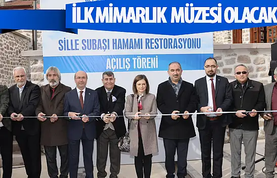Restorasyonu Tamamlanan Sille Subaşı Hamamı Açıldı