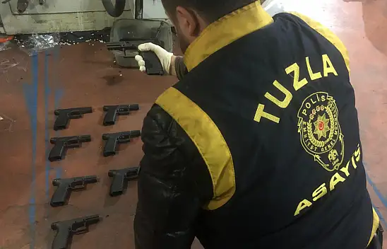 Ruhsatsız silah, polis ekiplerini kaçak silah imalathanesine götürdü