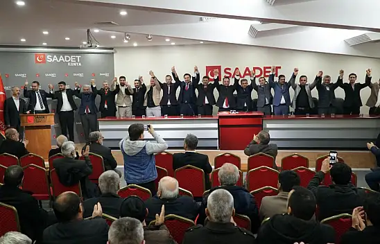 Saadet adaylarını tanıttı