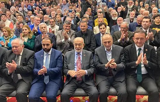 Saadet Partisi Genel Başkanı Konya'da düzenlenen programda konuştu