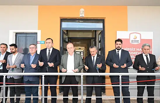 Sahipsiz hayvan bakım evi ve rehabilitasyon merkezi açılışı yapıldı