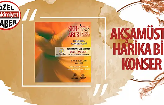 Şeb-i Arus'ta Ruha Ziyafet: