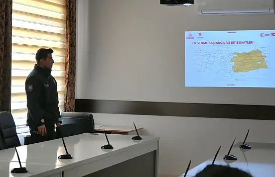 Seçim güvenlik toplantıları hız kesmeden devam ediyor