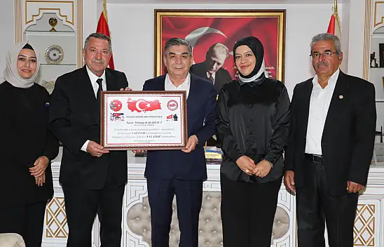 Şehit Ailelerinden Müdür Karabulut'a ziyaret