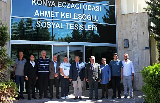 Selçuk Ecza'dan Konya Eczacı Odası Başkanı Koru'ya Hayırlı Olsun Ziyareti