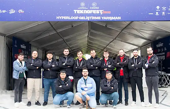Selçuk Kapsül Hyperloop Takımı, TEKNOFEST'te birincilik ödülü kazandı