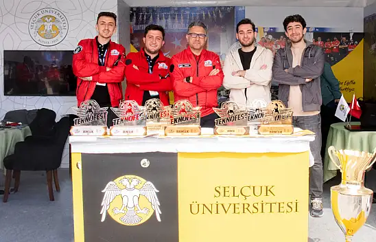 Selçuk Üniversitesi KiDose Takımı, TEKONFEST'te 150 bin lira hibe kazandı