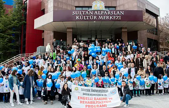 Selçuk Üniversitesinde 7. Geleneksel Otizm Farkındalık Etkinliği düzenlendi