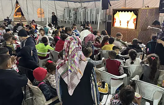 Selçuklu Belediyesi depremzede çocuklara etkinlikler ile moral veriyor