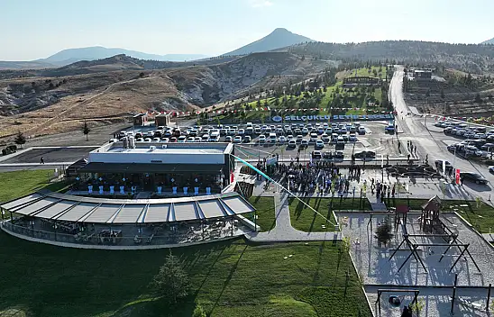 Selçuklu Seyir Terası ve Koku bahçesi açıldı