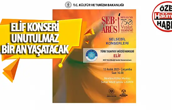 Selsebil Konserleri'nde Bugün: Elif Konseri