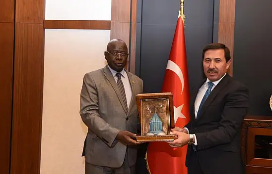 Senegal Büyükelçisi, Konya'yı ziyaret etti ve bakın Konya hakkında neler söyledi