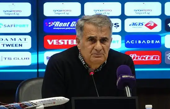 Şenol Güneş: Bugün kimse olumlu değildi