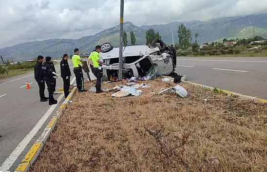 Seydişehir- Antalya yolunda kaza meydana geldi, 5 kişi yaralandı