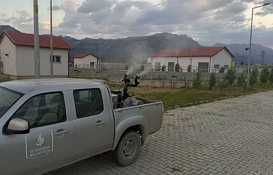 Seydişehir'de sivrisinekle mücadele