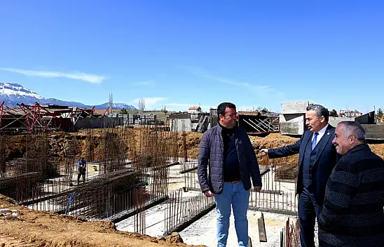 Seydişehir'de Toki Konutları hızla yükseliyor