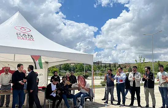 Siirt Üniversitesi Öğrencileri, Filistin'e Destek İçin Nöbete Başladı