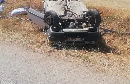 Son dakika: Konya'da kaza:1 yaralı