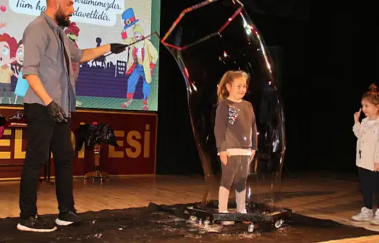 Son Ramazan eğlencesinde çocuklar doyasıya eğlendi