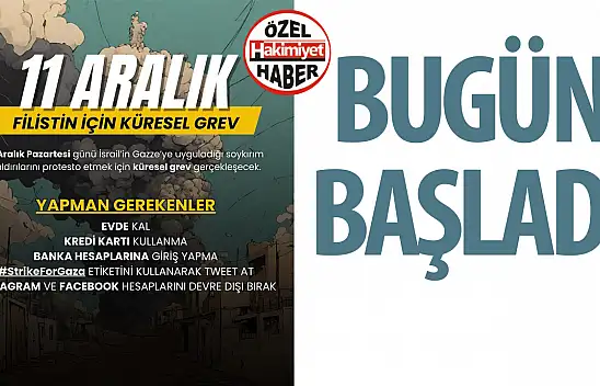 Sosyal Medya Üzerinden Gerçekleşen Genel Grev Bugün Başladı