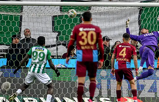 Spor Toto Süper Lig: Konyaspor: 2 - Trabzonspor: 1