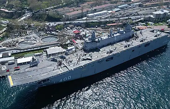 TCG Anadolu bayramda ziyaret edilebilecek